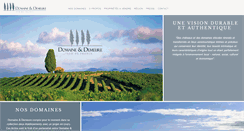 Desktop Screenshot of domainedemeure.com